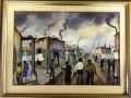 Phaswane David Mogano Framed Watercolour 1